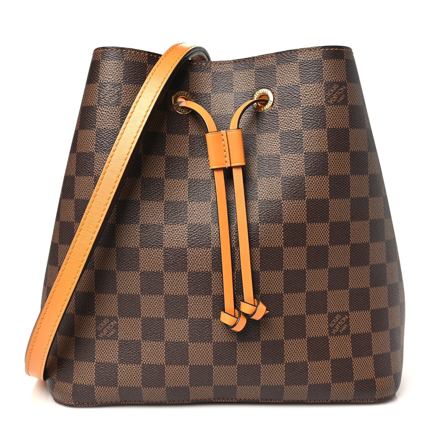 Damier Ebene Neonoe MM Safran £¨ Direct shipment via from wholesalehk.shop