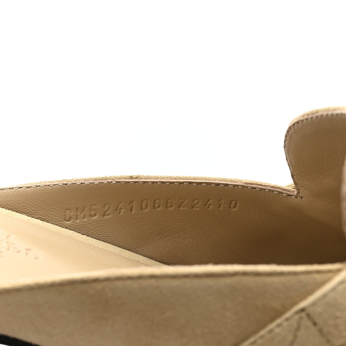 Suede Goatskin Oz Mules 37 Beige Sable wholesalehk.shop