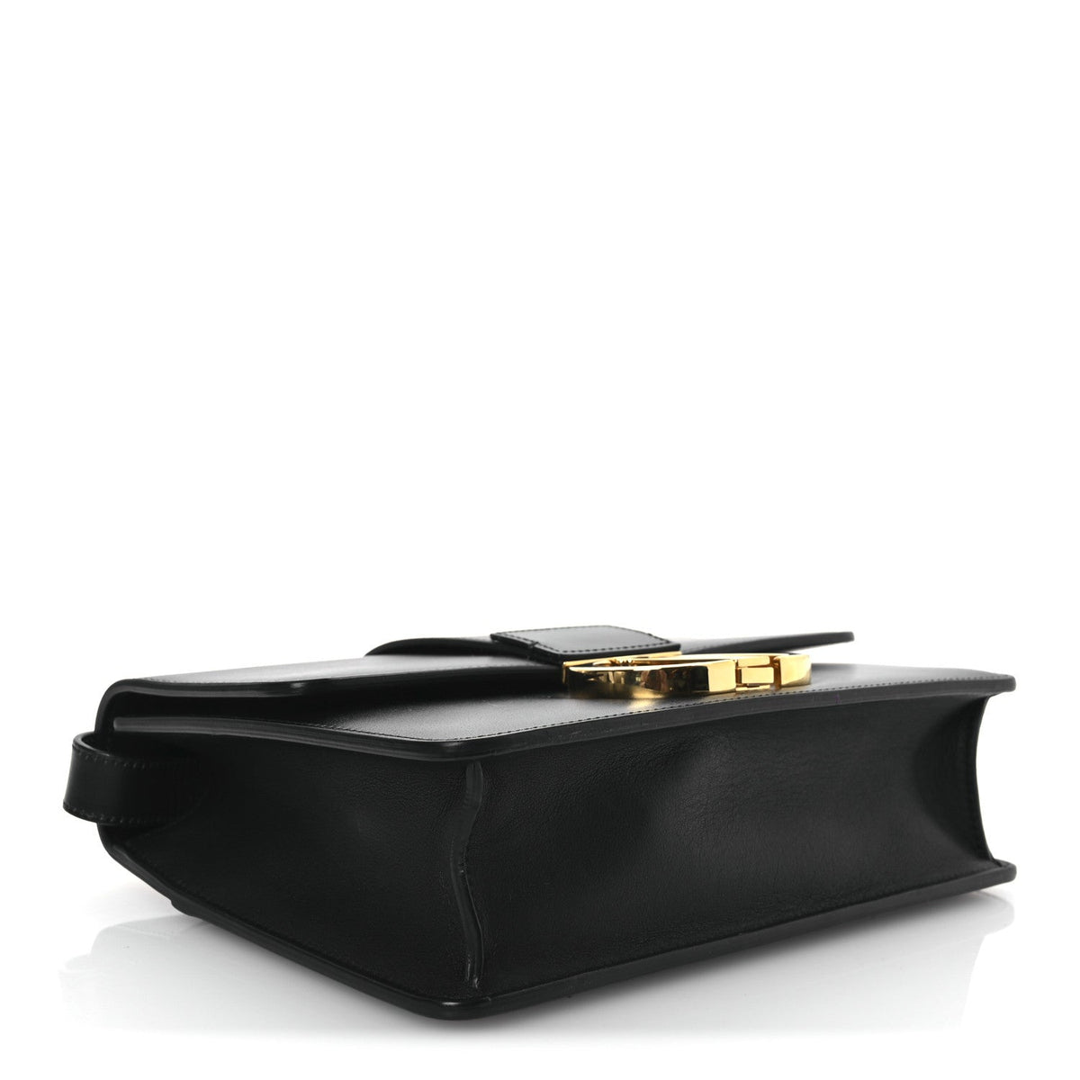 Box Calfskin 30 Montaigne Flap Bag Black wholesalehk.shop