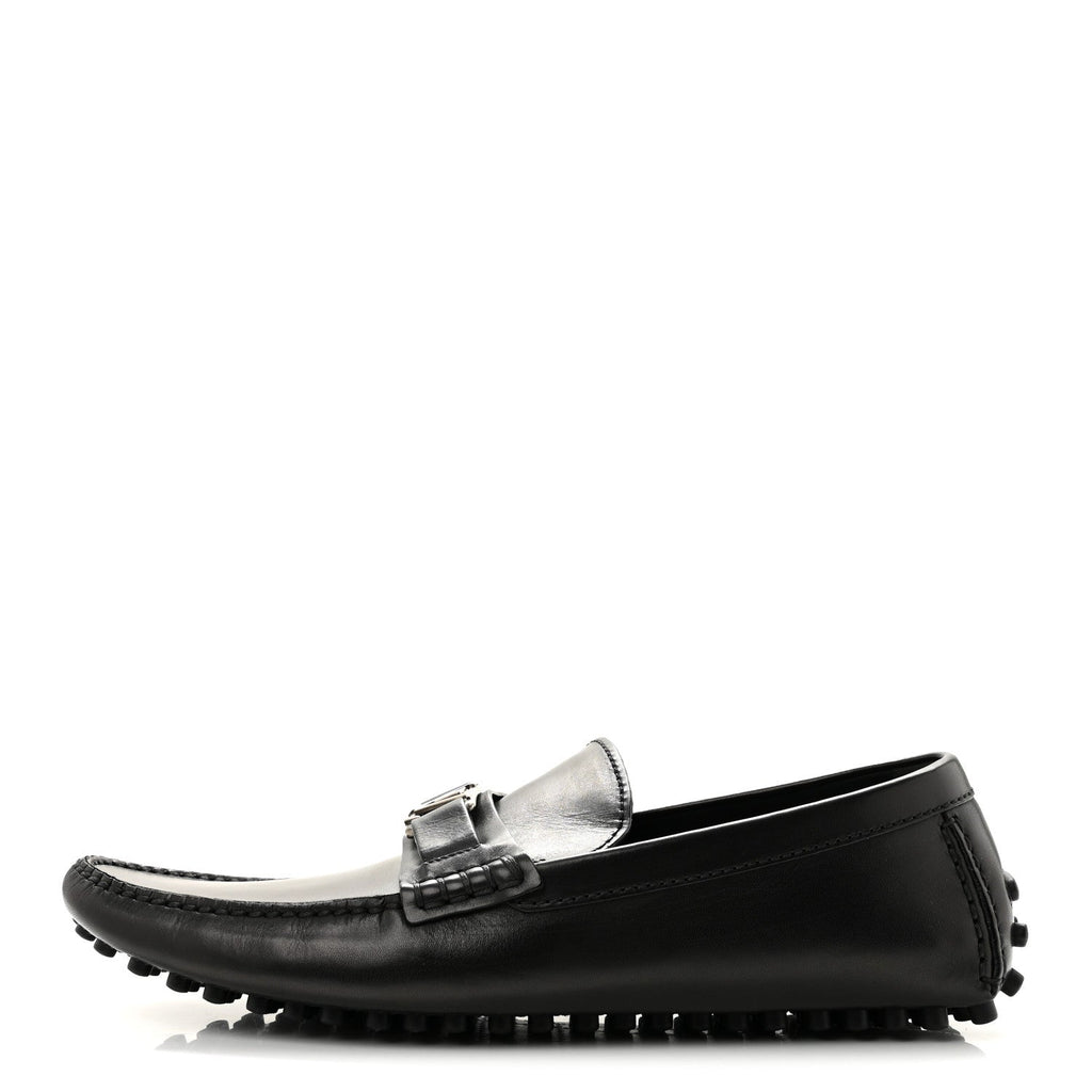 Calfskin Mens Monte Carlo Shoe Moccasin Loafers 9 Black £¨ Direct shipment via from wholesalehk.shop