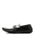 Calfskin Mens Monte Carlo Shoe Moccasin Loafers 9 Black £¨ Direct shipment via from wholesalehk.shop