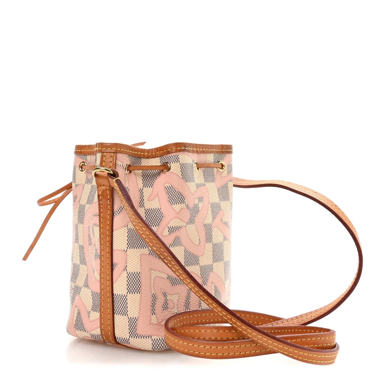 Damier Azur Tahitienne Nano Noe Rose Ballerine £¨ Direct shipment via from wholesalehk.shop