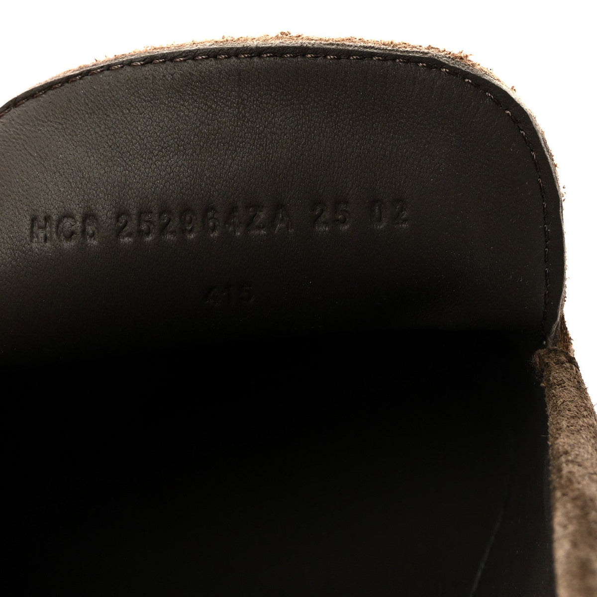 Suede Calfskin Mens Low Loafers 41.5 Ecorce wholesalehk.shop