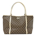GG Plus Monogram Medium Joy Tote Off White wholesalehk.shop