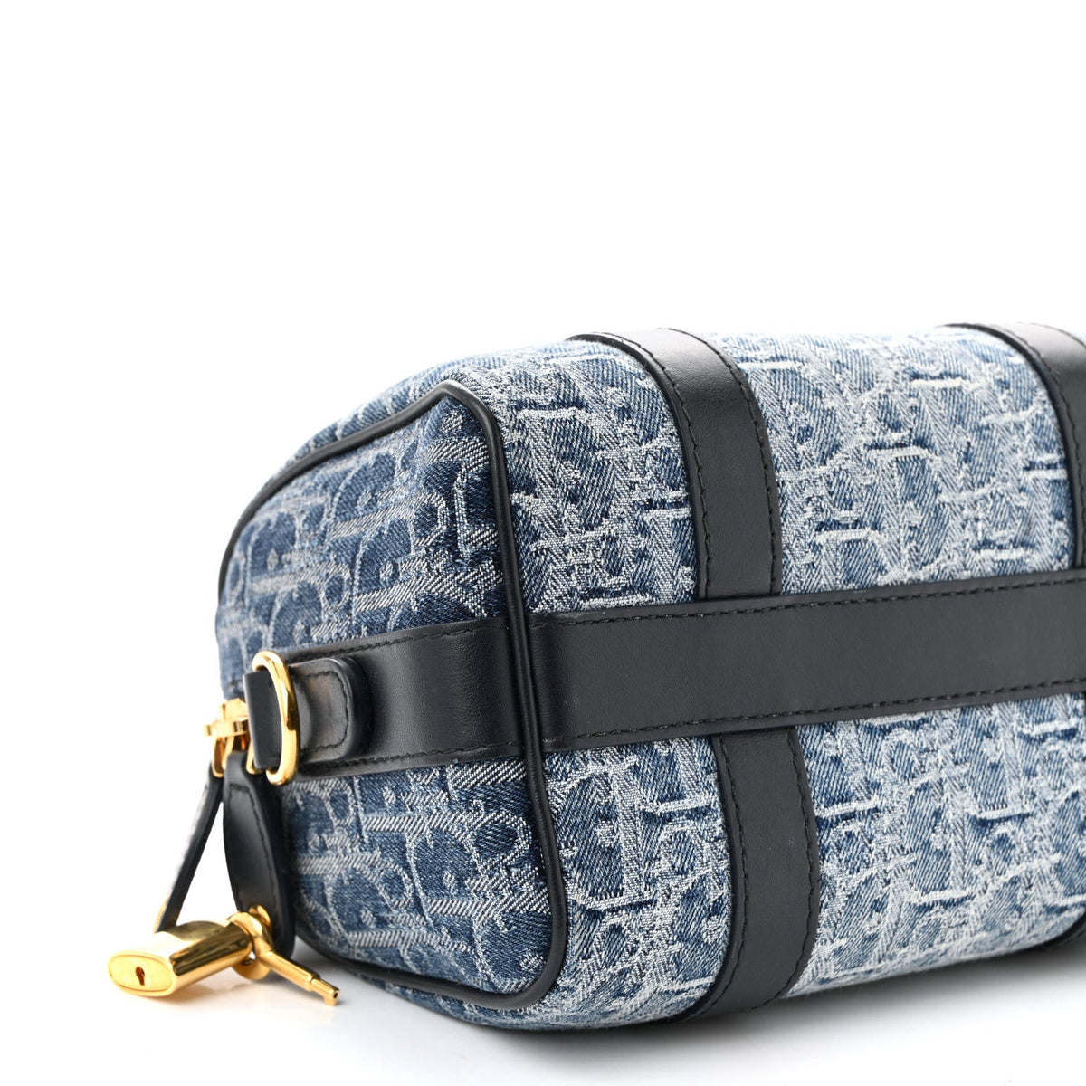 Denim Oblique Groove 20 Bag Blue wholesalehk.shop