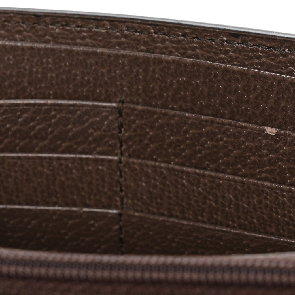 GG Supreme Monogram Web Ophidia Continental Wallet Brown wholesalehk.shop