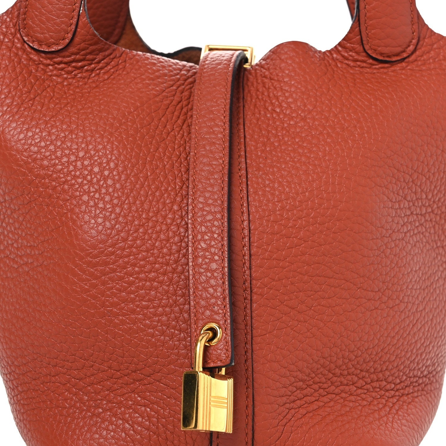 Taurillon Clemence Picotin Lock 18 PM Cuivre £¨ Direct shipment via from wholesalehk.shop