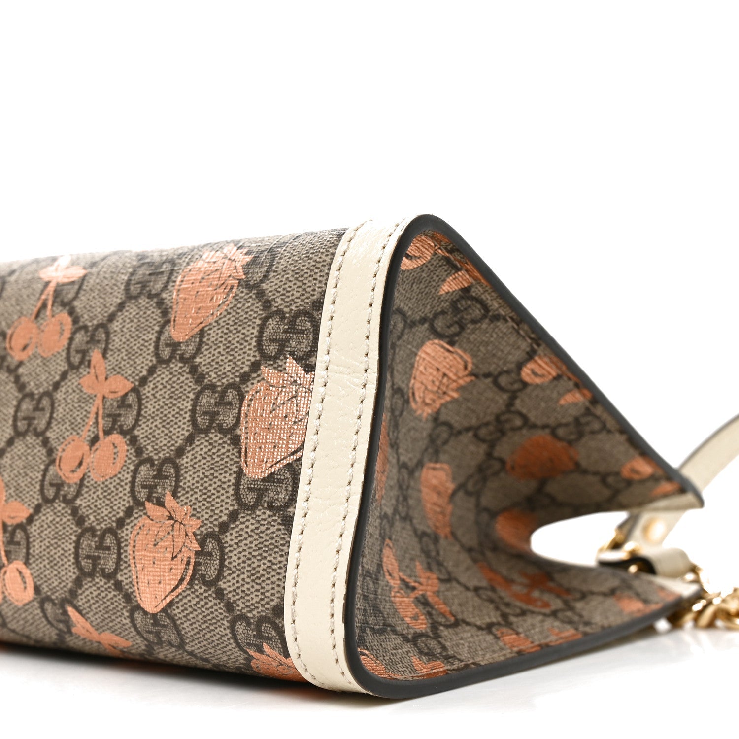 GG Supreme Monogram Berry Textured Dollar Calfskin Small Padlock Tote Beige Ebony Light Copper Mystic White £¨ Direct shipment via from wholesalehk.shop
