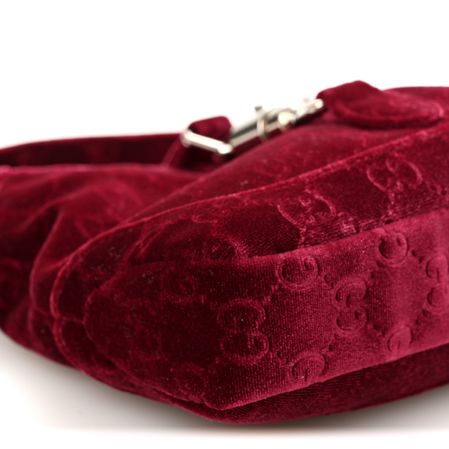 New Velvet Ashmir GG Monogram Small Jackie 1961 Hobo Red £¨ Direct shipment via from wholesalehk.shop