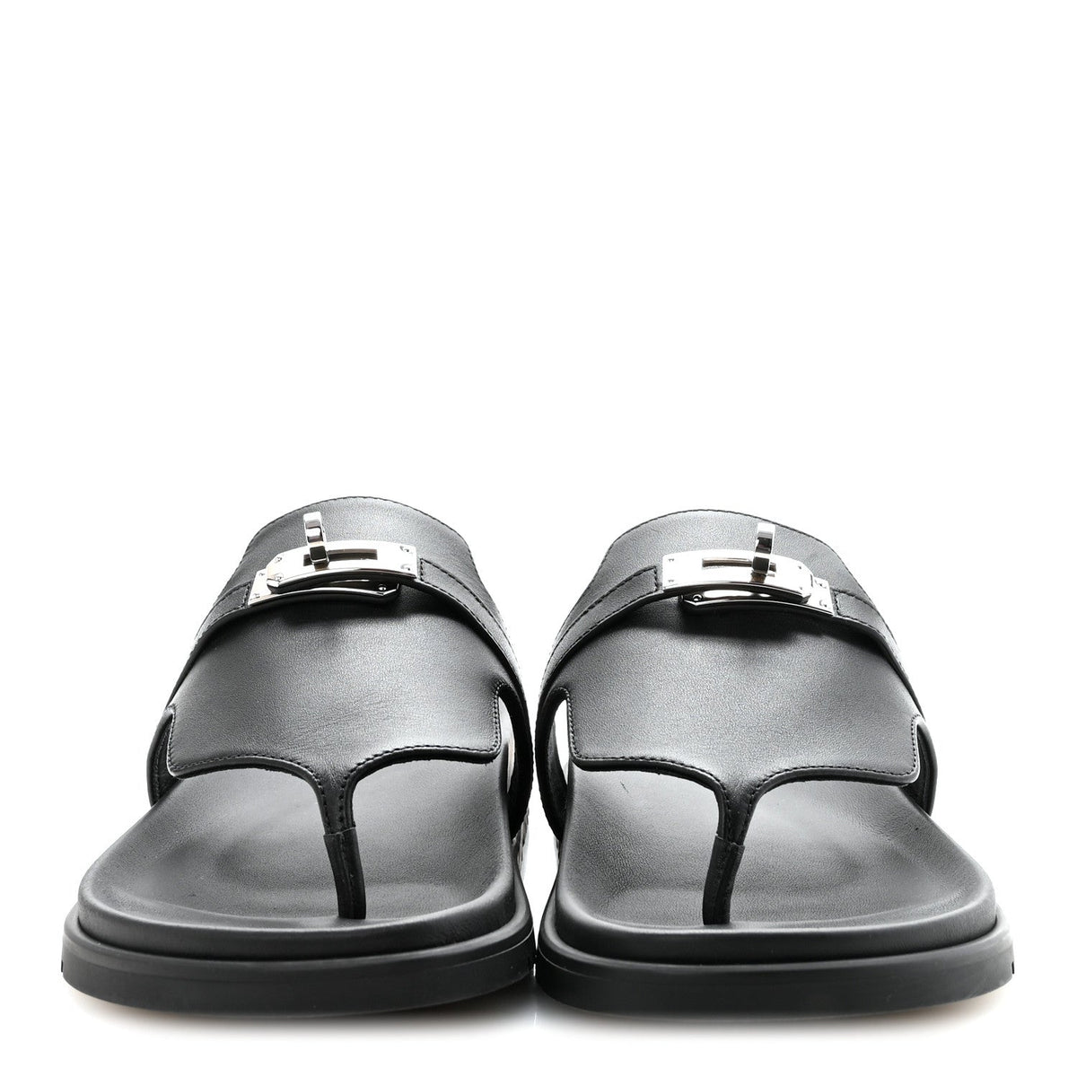 Calfskin Womens Empire Sandals 38 Black wholesalehk.shop