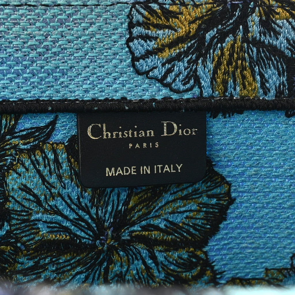 Canvas Embroidered Large Toile de Jouy Voyage Book Tote Celestial Blue £¨ Direct shipment via from wholesalehk.shop
