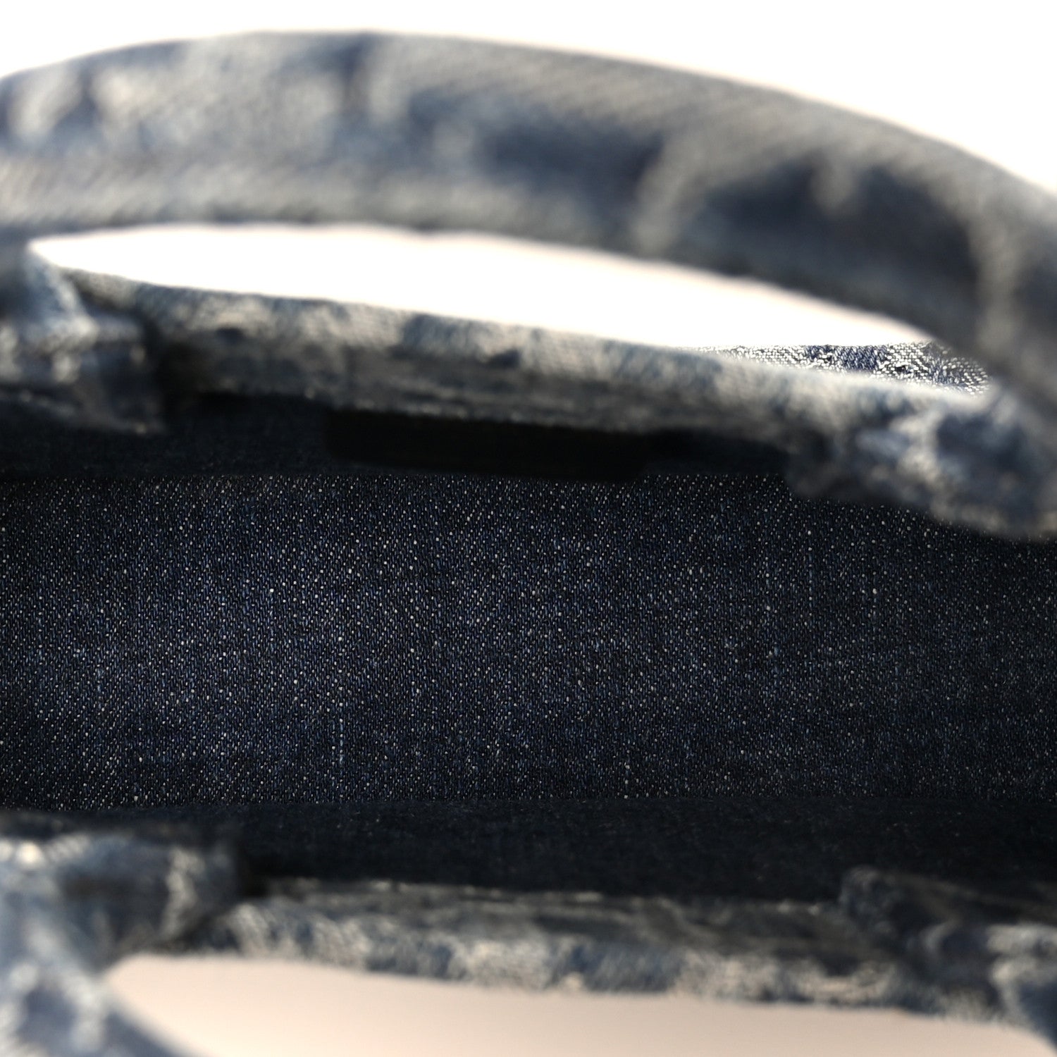 Denim Oblique Mini Book Tote With Strap Blue £¨ Direct shipment via from wholesalehk.shop