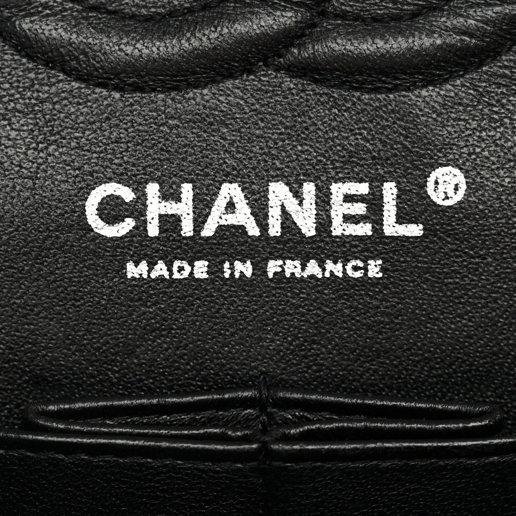 Caviar Quilted Small Double Flap Black wholesalehk.shop