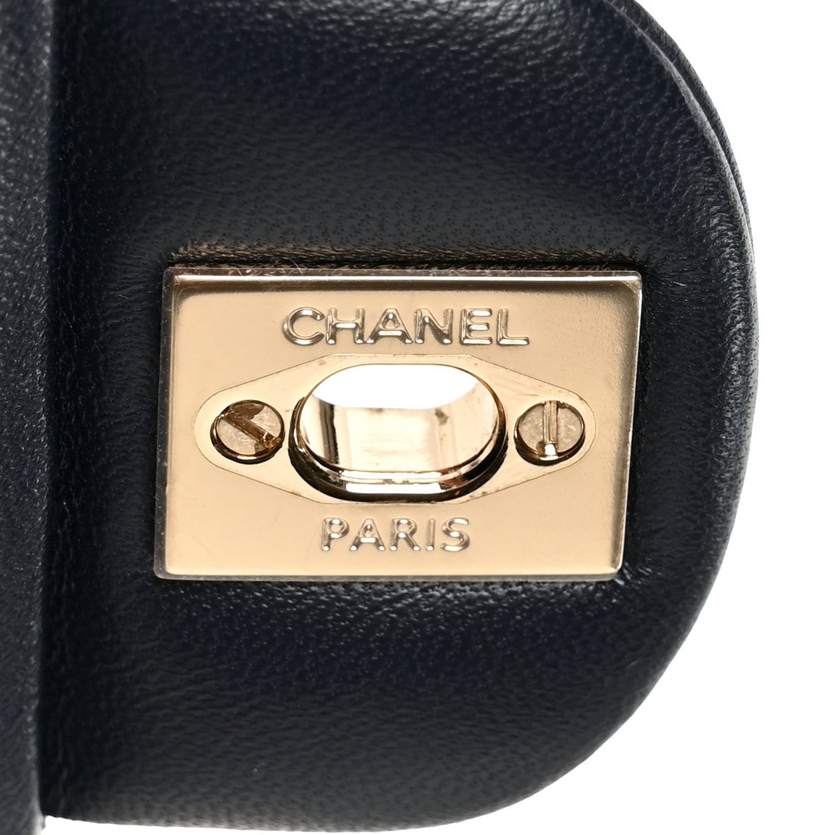 Lambskin Quilted Small Double Flap Navy wholesalehk.shop