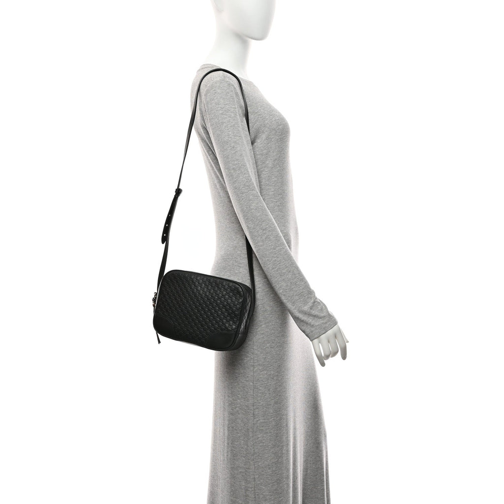 Microguccissima Mini Bree Messenger Bag Black £¨ Direct shipment via from wholesalehk.shop