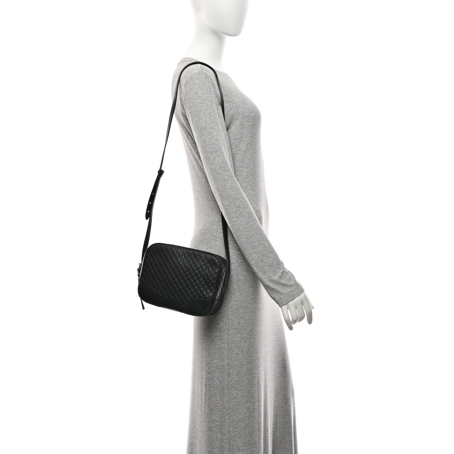 Microguccissima Mini Bree Messenger Bag Black £¨ Direct shipment via from wholesalehk.shop