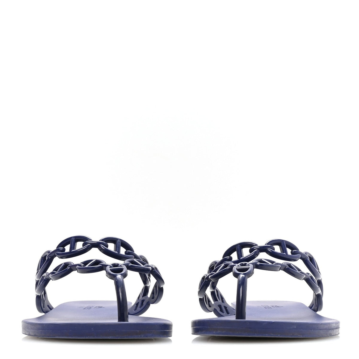 Rubber Chaine d'Ancre Island Sandals 37 Bleu Smalt wholesalehk.shop
