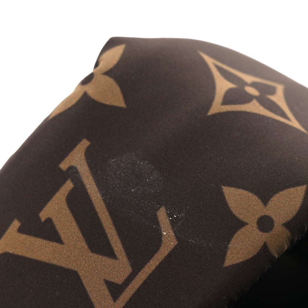 Nylon Monogram LV Pool Pillow Flat Comfort Mule 37 Cacao Brown 37 Cacao Brown £¨ Direct shipment via from wholesalehk.shop