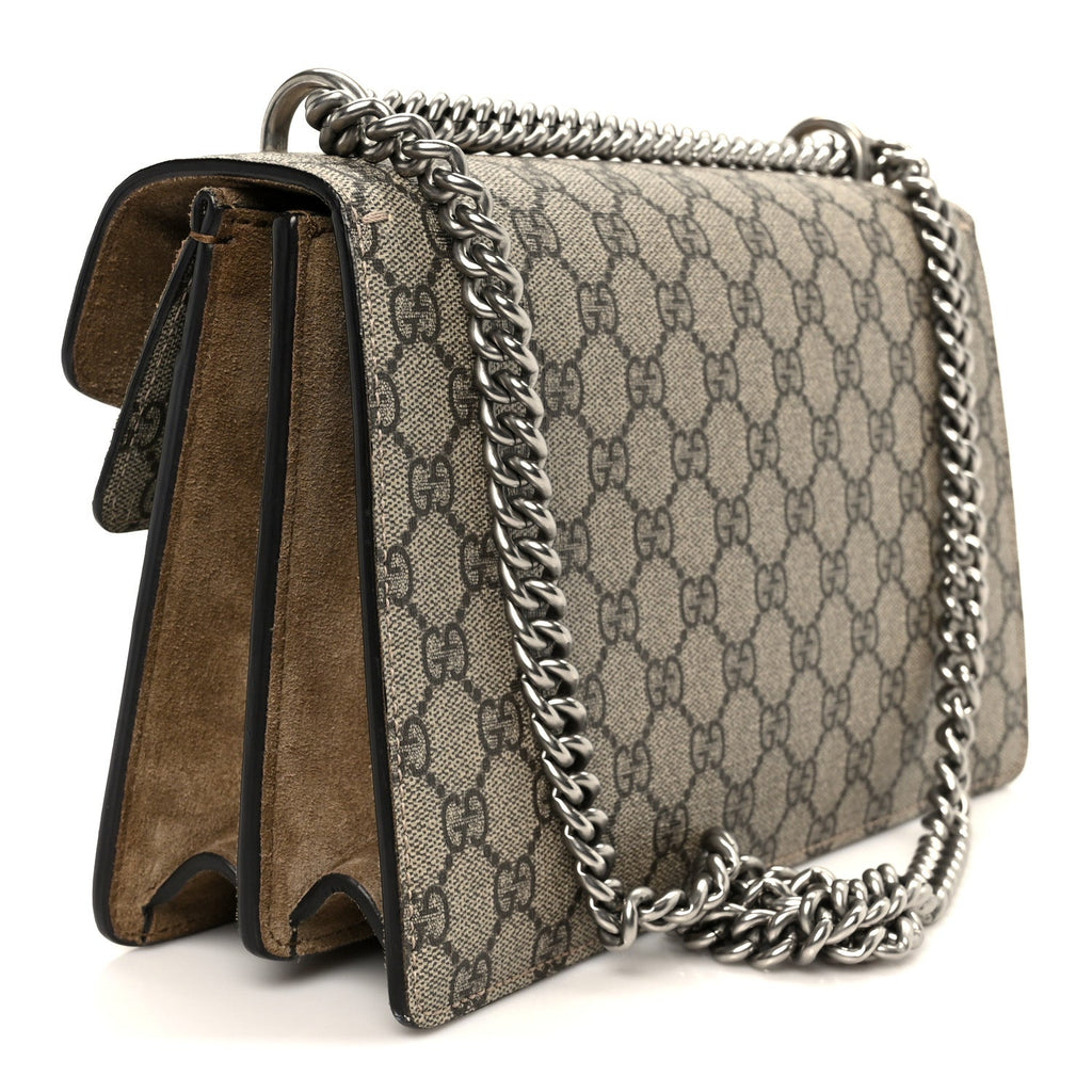 GG Supreme Monogram Small Dionysus Shoulder Bag Taupe wholesalehk.shop
