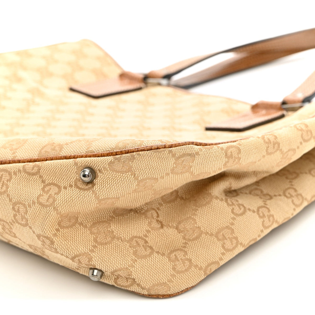 Monogram Large Tote Dark Brown wholesalehk.shop