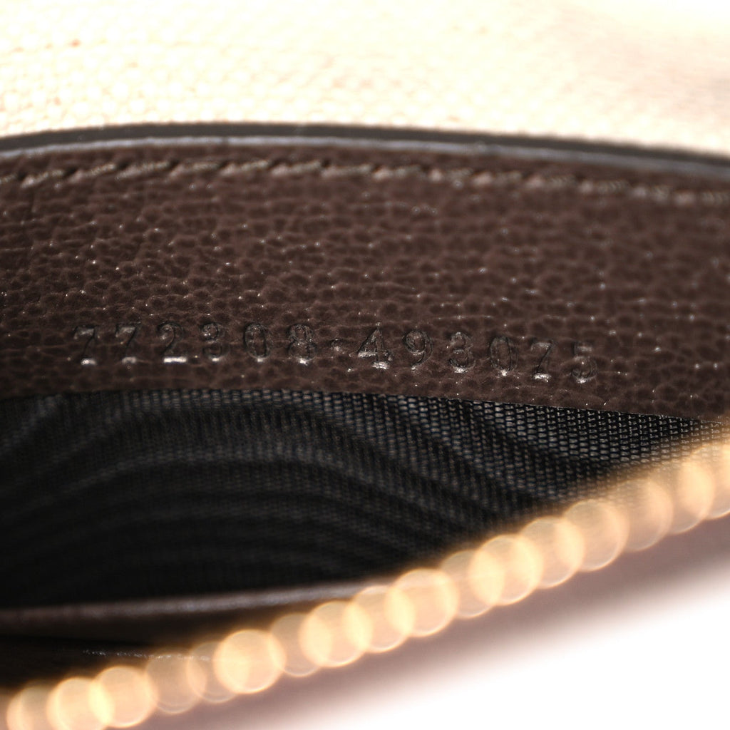 GG Supreme Monogram Textured Dollar Calfskin Small Ophidia Shoulder Bag Beige Ebony New Acero wholesalehk.shop