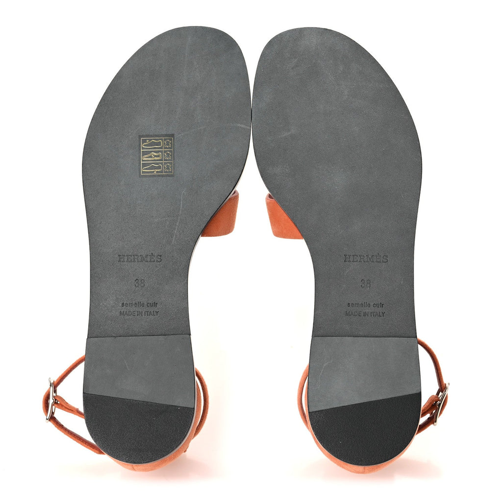 Suede Goatskin Santorini Sandals 38 Bois De Santal wholesalehk.shop