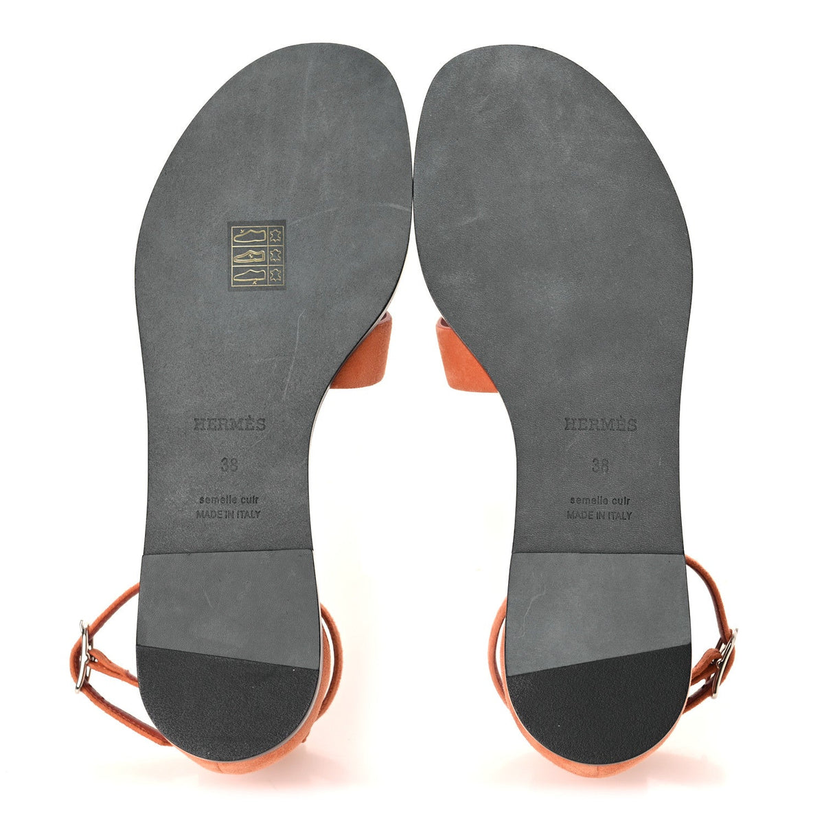 Suede Goatskin Santorini Sandals 38 Bois De Santal wholesalehk.shop
