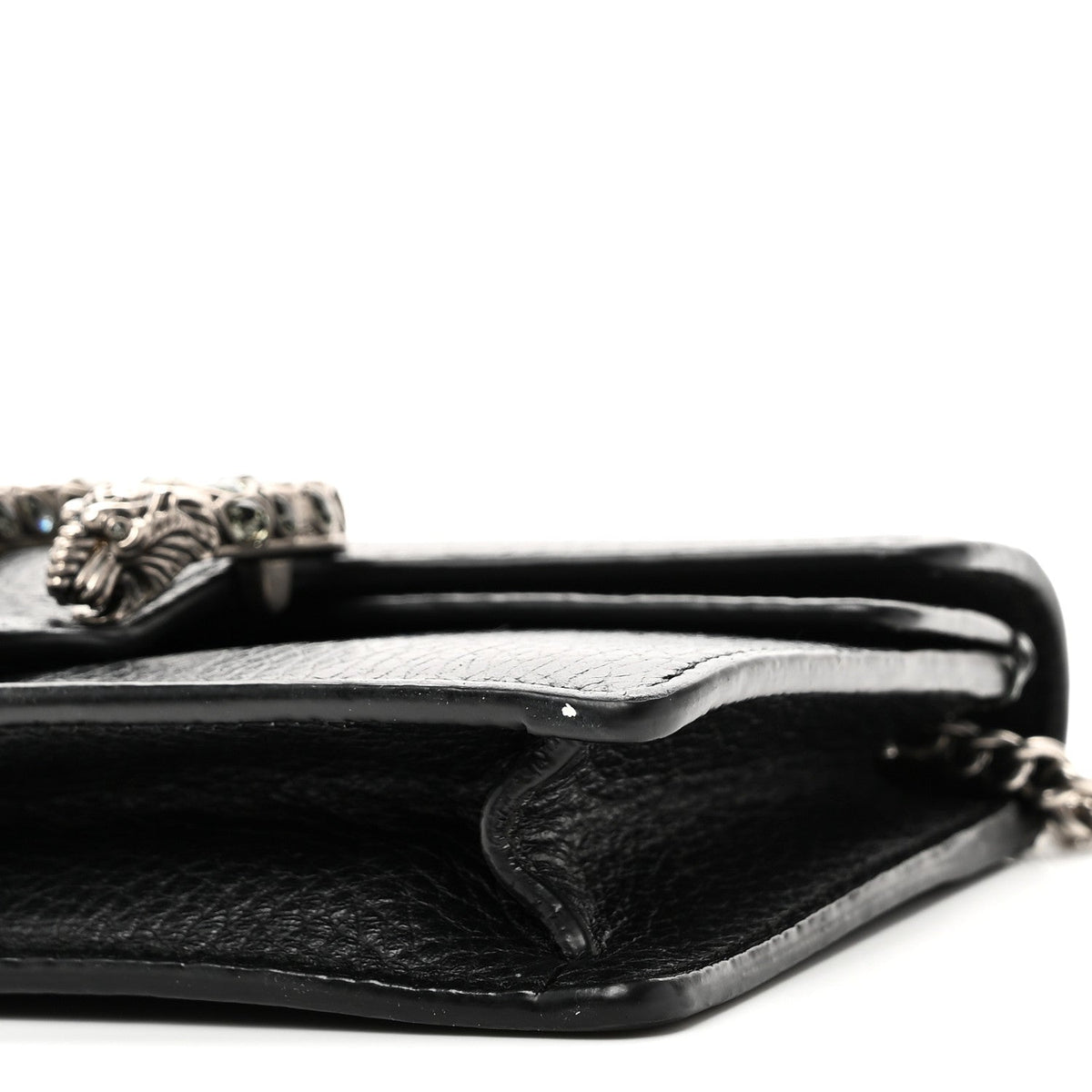 Calfskin Super Mini Dionysus Shoulder Bag Black wholesalehk.shop