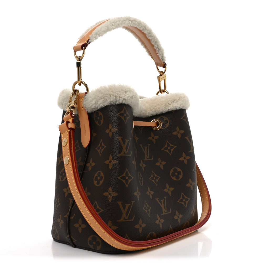 Monogram Shearling Cozygram Neonoe BB £¨ Direct shipment via from wholesalehk.shop