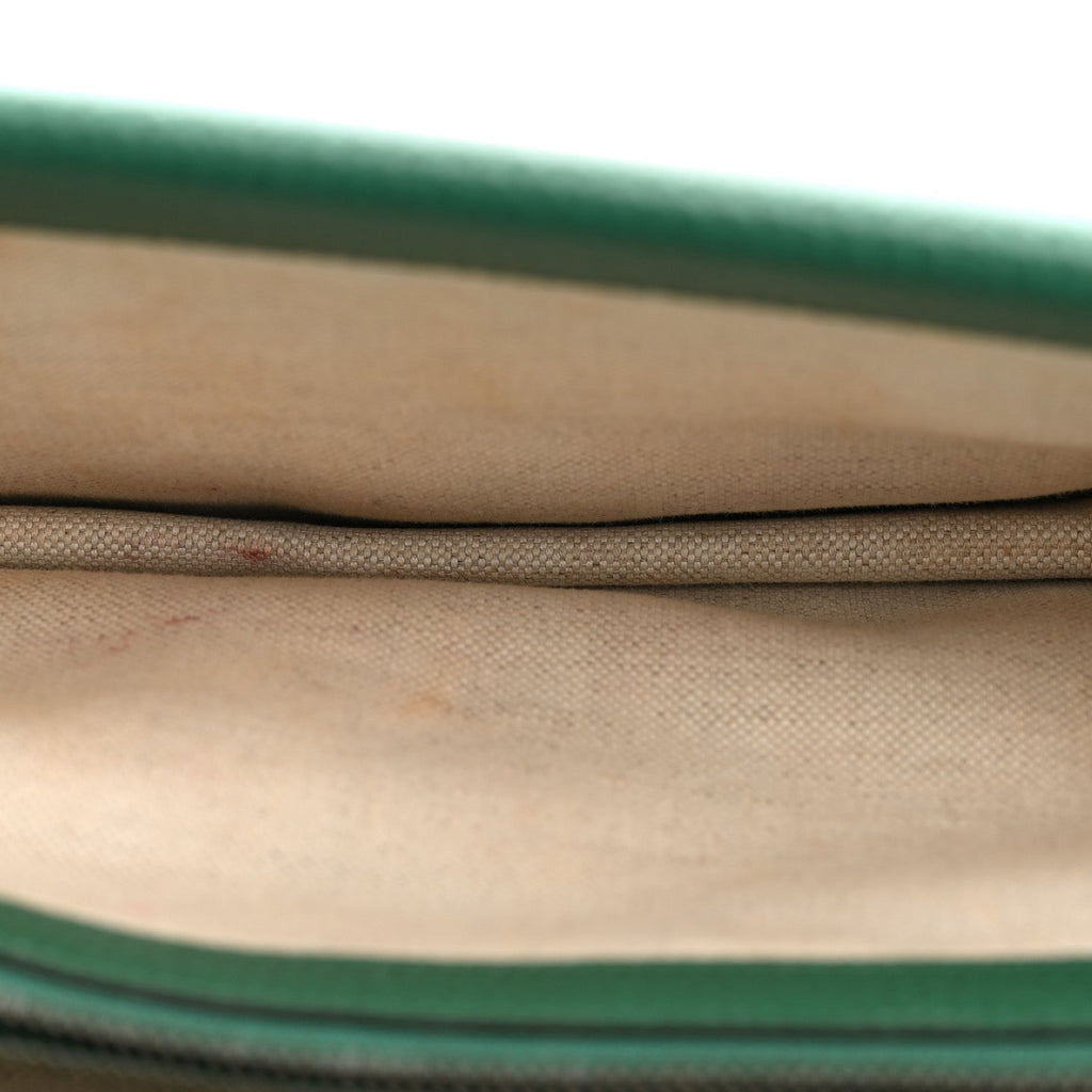 Pebbled Calfskin Small Dionysus Shoulder Bag Emerald wholesalehk.shop