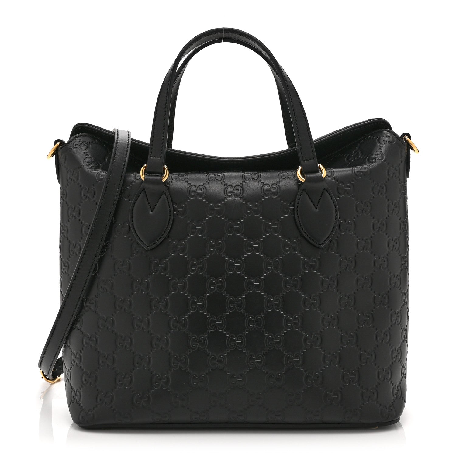 Guccissima Linea A Foldover Tote Black £¨ Direct shipment via from wholesalehk.shop