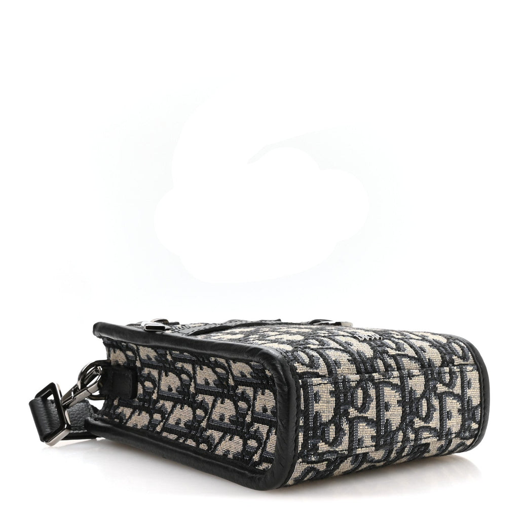 HOMME Oblique Safari Messenger Blue wholesalehk.shop