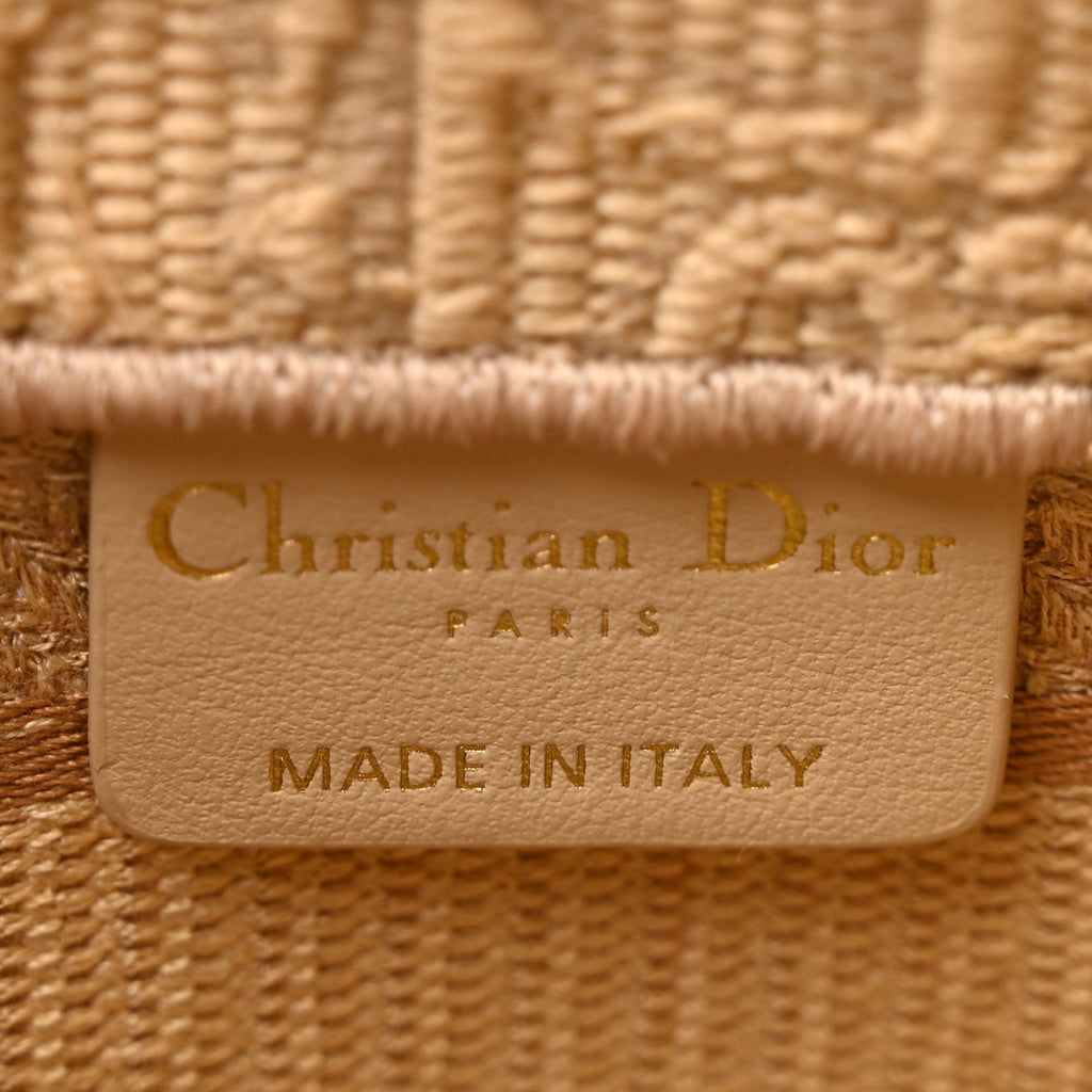 Raffia Oblique Mini Toile De Jouy Book Tote With Strap Beige £¨ Direct shipment via from wholesalehk.shop