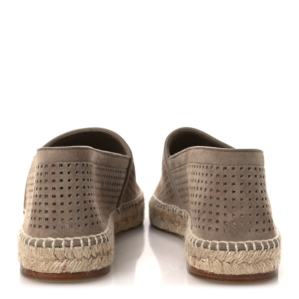 Suede Goatskin Mens Enrique Espadrilles 42 Beige Sable wholesalehk.shop