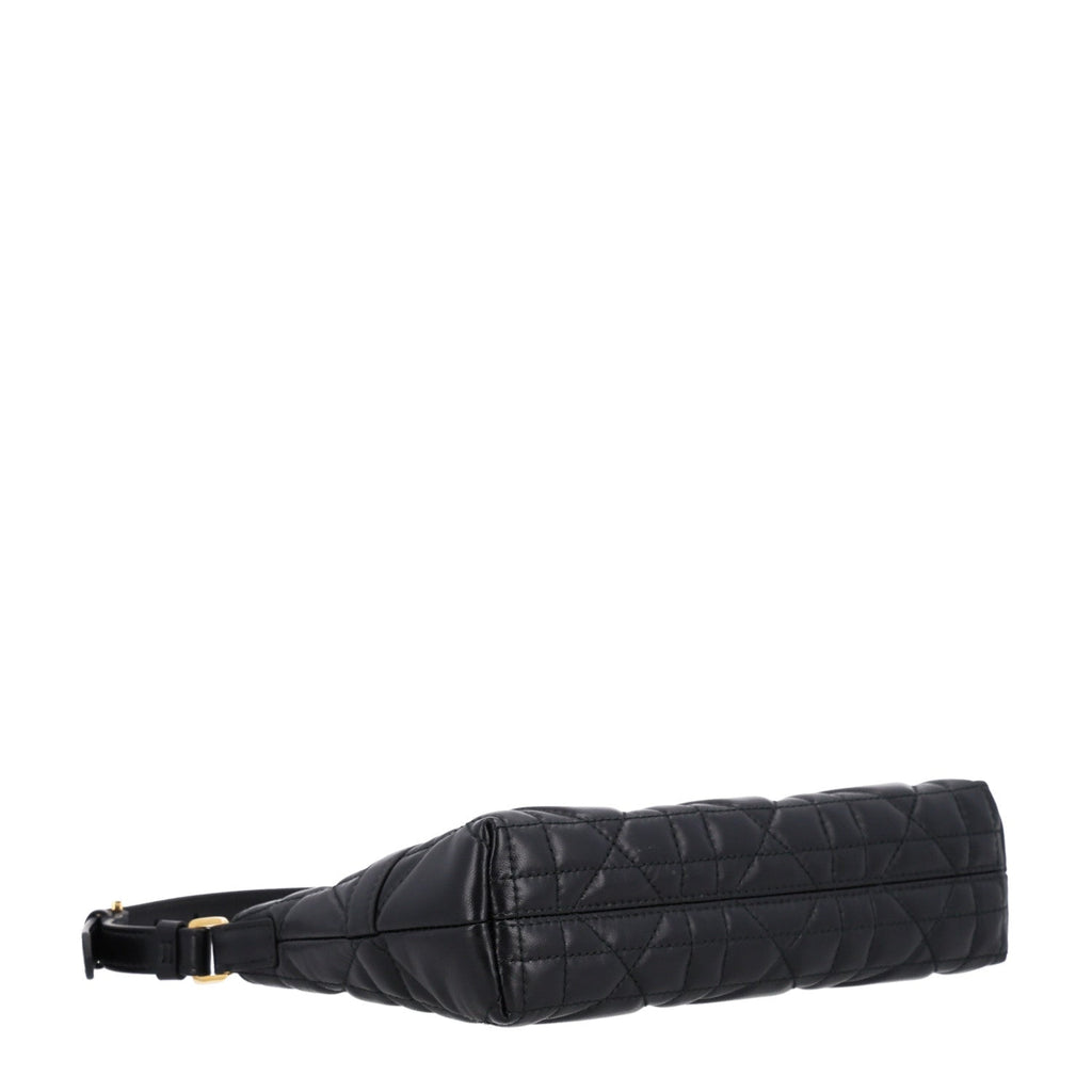 Calfskin Macrocannage Miss Caro Mini Hobo Bag Black wholesalehk.shop
