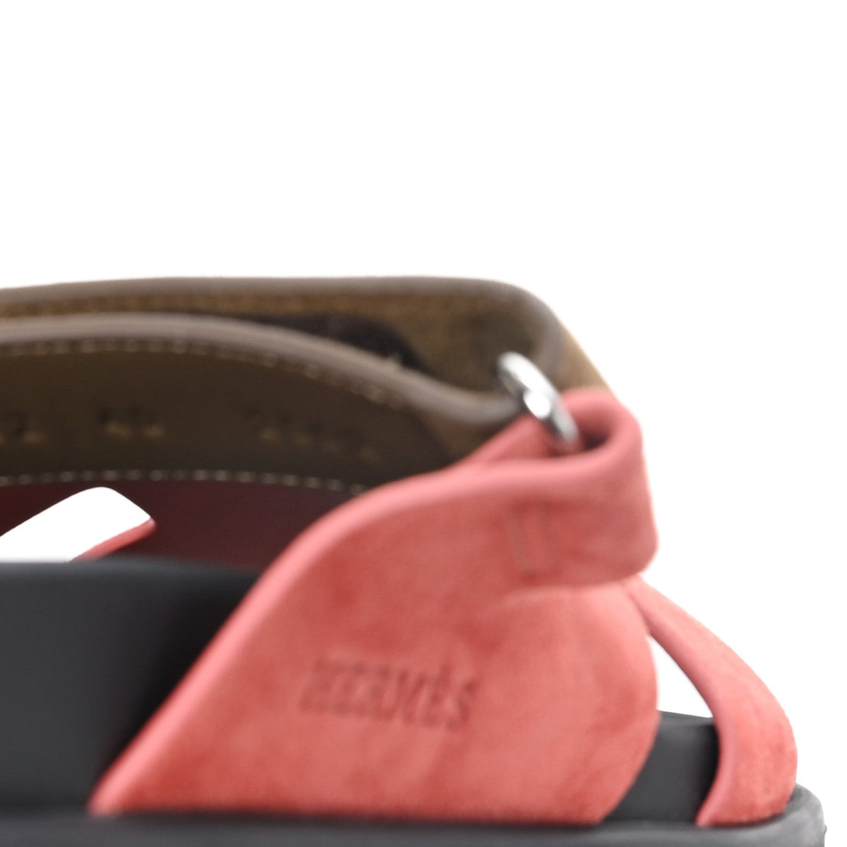 Suede Goatskin Womens Chypre Sandals 40 Rouge Tomette Terre Ambree wholesalehk.shop