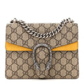 GG Supreme Monogram Mini Dionysus Shoulder Bag Yellow wholesalehk.shop