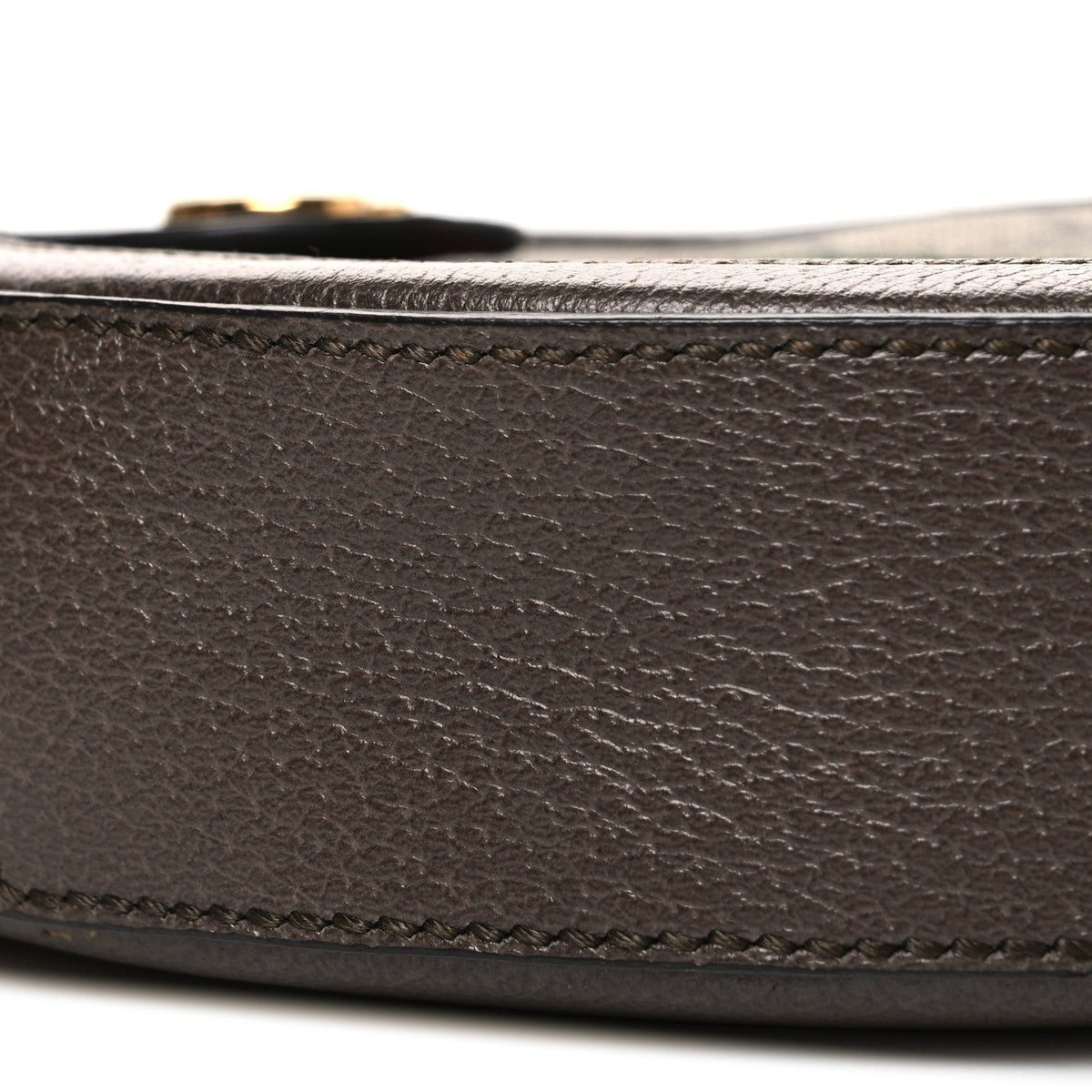 GG Supreme Monogram Web Mini Ophidia Round Shoulder Bag Brown wholesalehk.shop