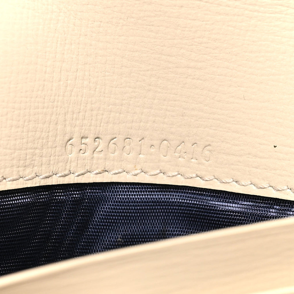GG Supreme Monogram Textured Calfskin Web Jackie 1961 Chain Wallet Beige Ebony Mystic White £¨ Direct shipment via from wholesalehk.shop
