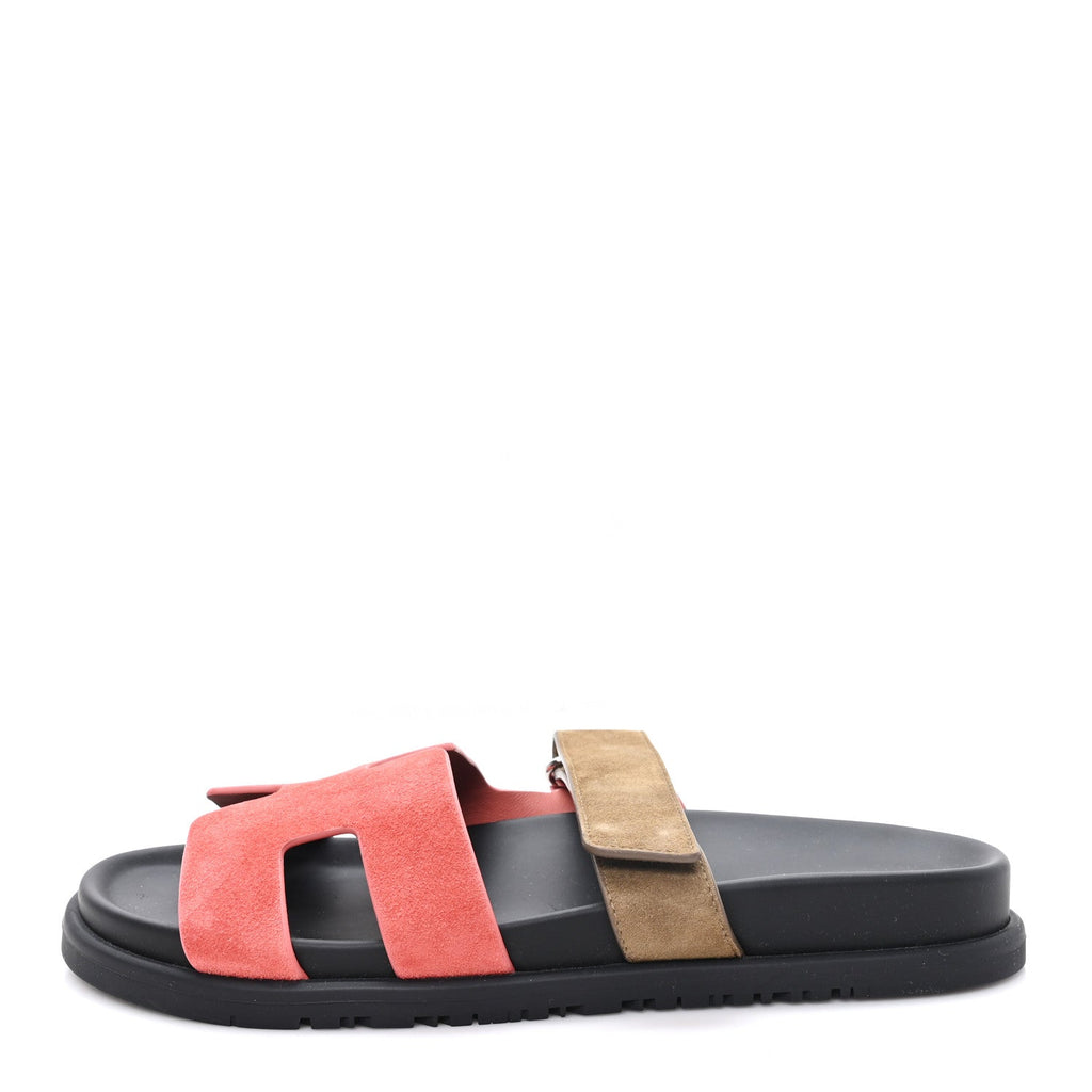 Suede Goatskin Womens Chypre Sandals 40 Rouge Tomette Terre Ambree wholesalehk.shop