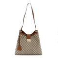 GG Icon Monogram Padlock Shoulder Bag Beige Dark Brown £¨ Direct shipment via from wholesalehk.shop