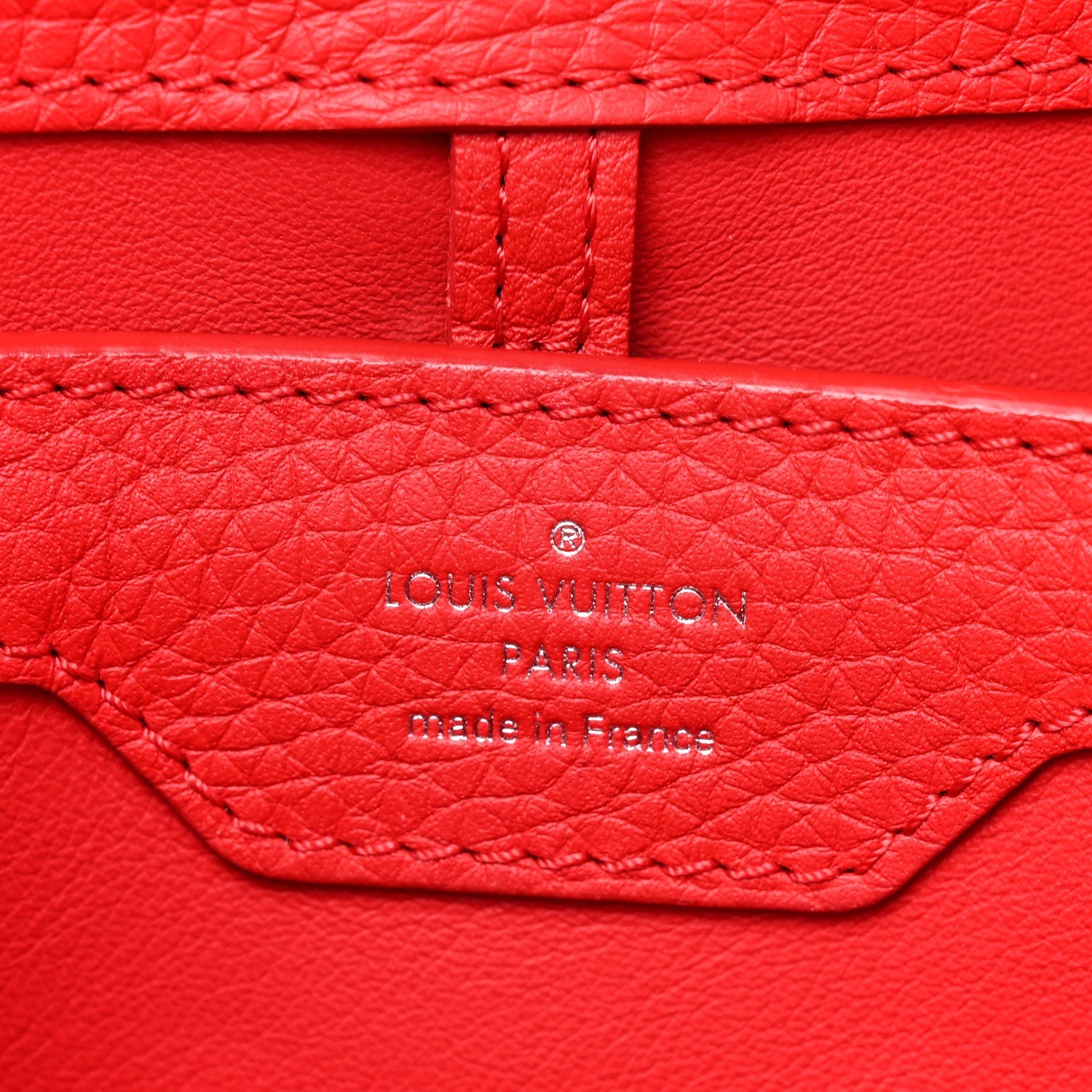 Taurillon Capucines PM Rubis £¨ Direct shipment via from wholesalehk.shop