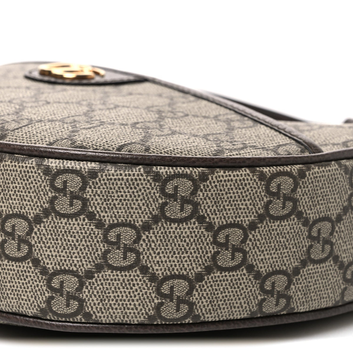 GG Supreme Monogram Textured Dollar Calfskin Small Ophidia Shoulder Bag Beige Ebony New Acero wholesalehk.shop