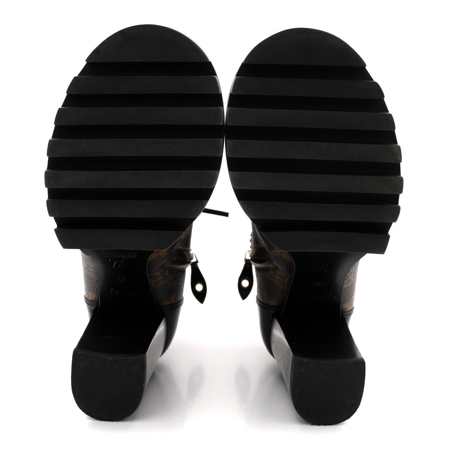 Patent Calfskin Monogram Star Trail Ankle Boots 39 Black £¨ Direct shipment via from wholesalehk.shop