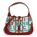 Canvas Calfskin 100 Centennial Music Small Jackie 1961 Hobo Ivory Red £¨ Direct shipment via from wholesalehk.shop