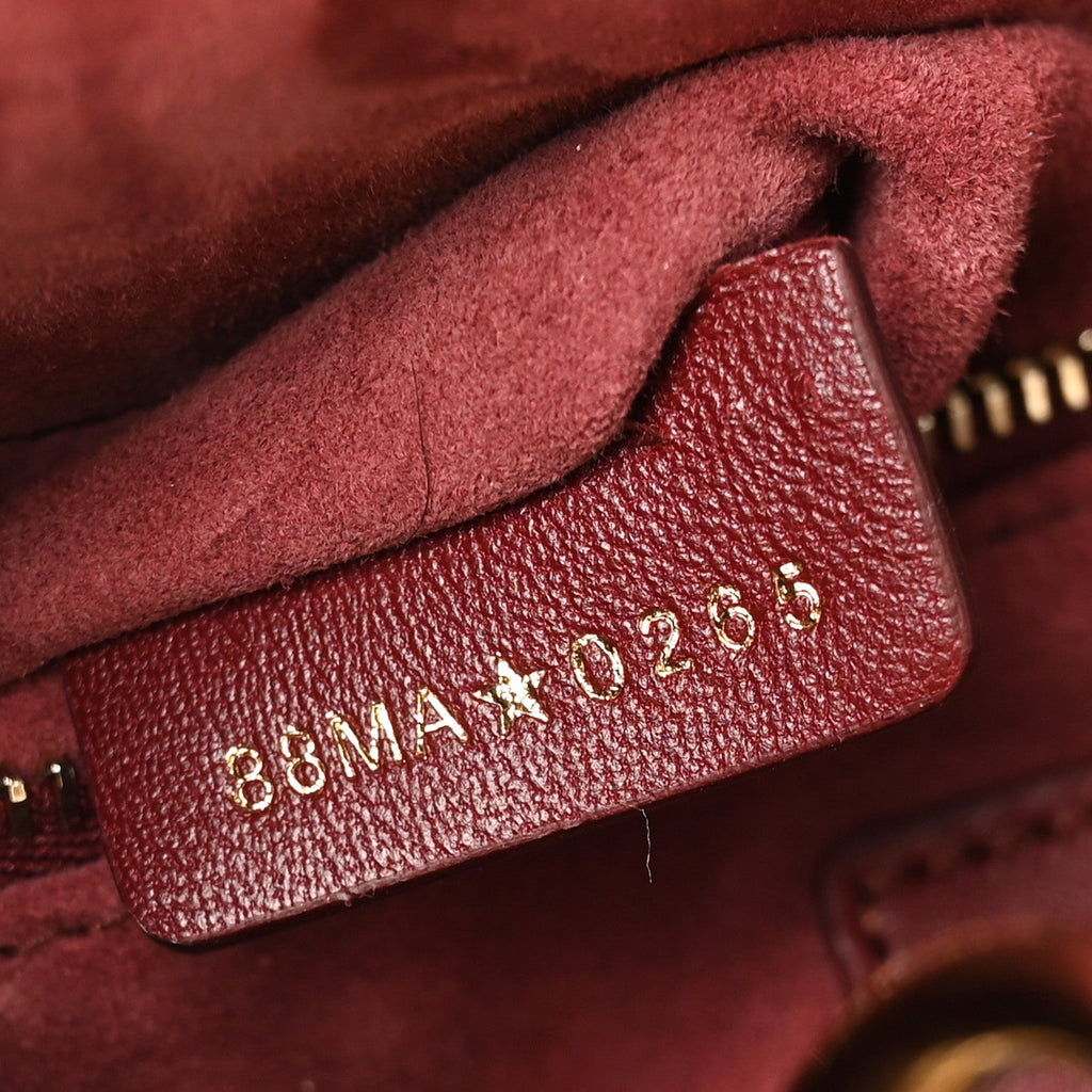 Lambskin Cannage Small My ABCDior Lady Bordeaux wholesalehk.shop