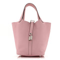 Taurillon Clemence Picotin Lock 18 PM Rose Sakura £¨ Direct shipment via from wholesalehk.shop