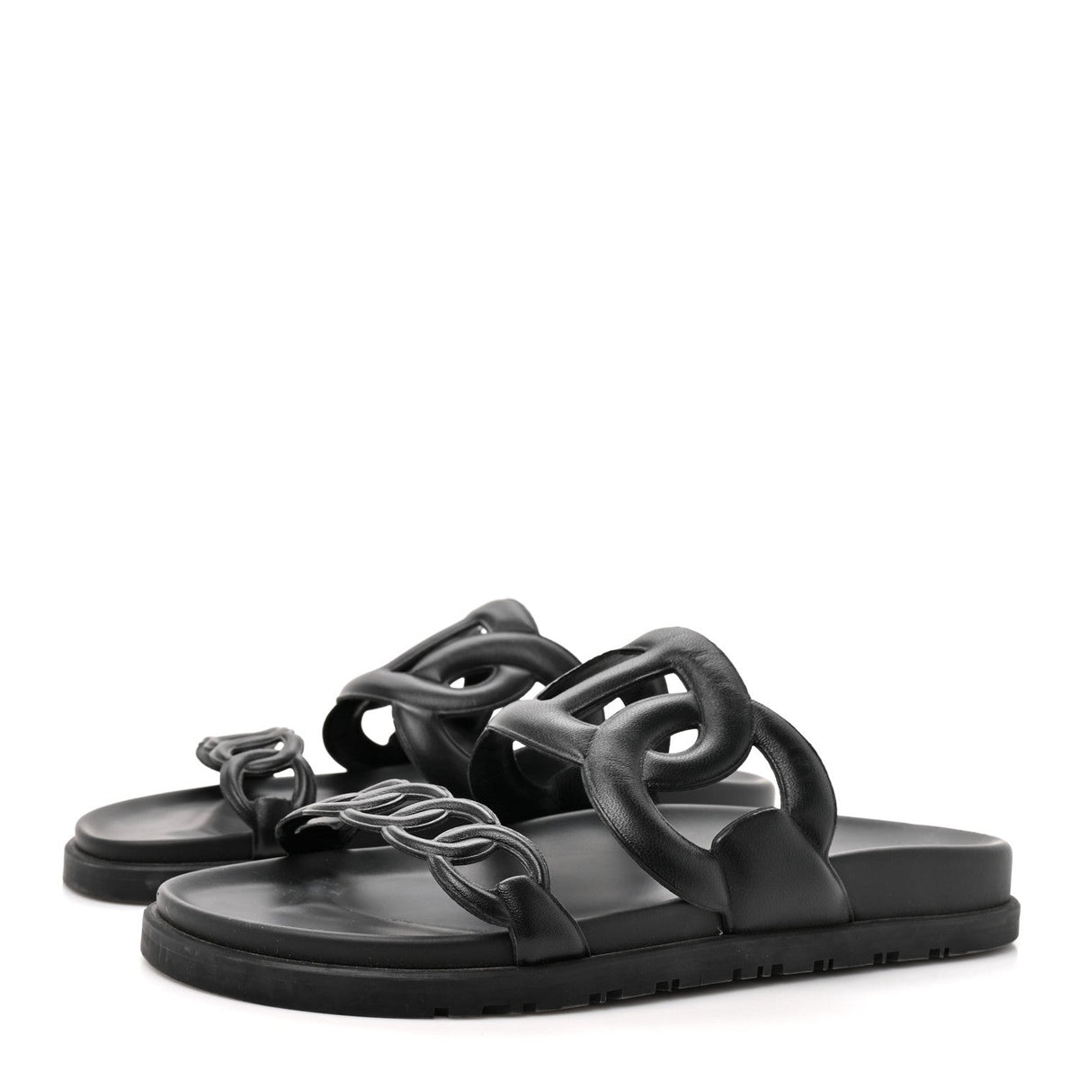 Nappa Extra Sandals 37 Black wholesalehk.shop
