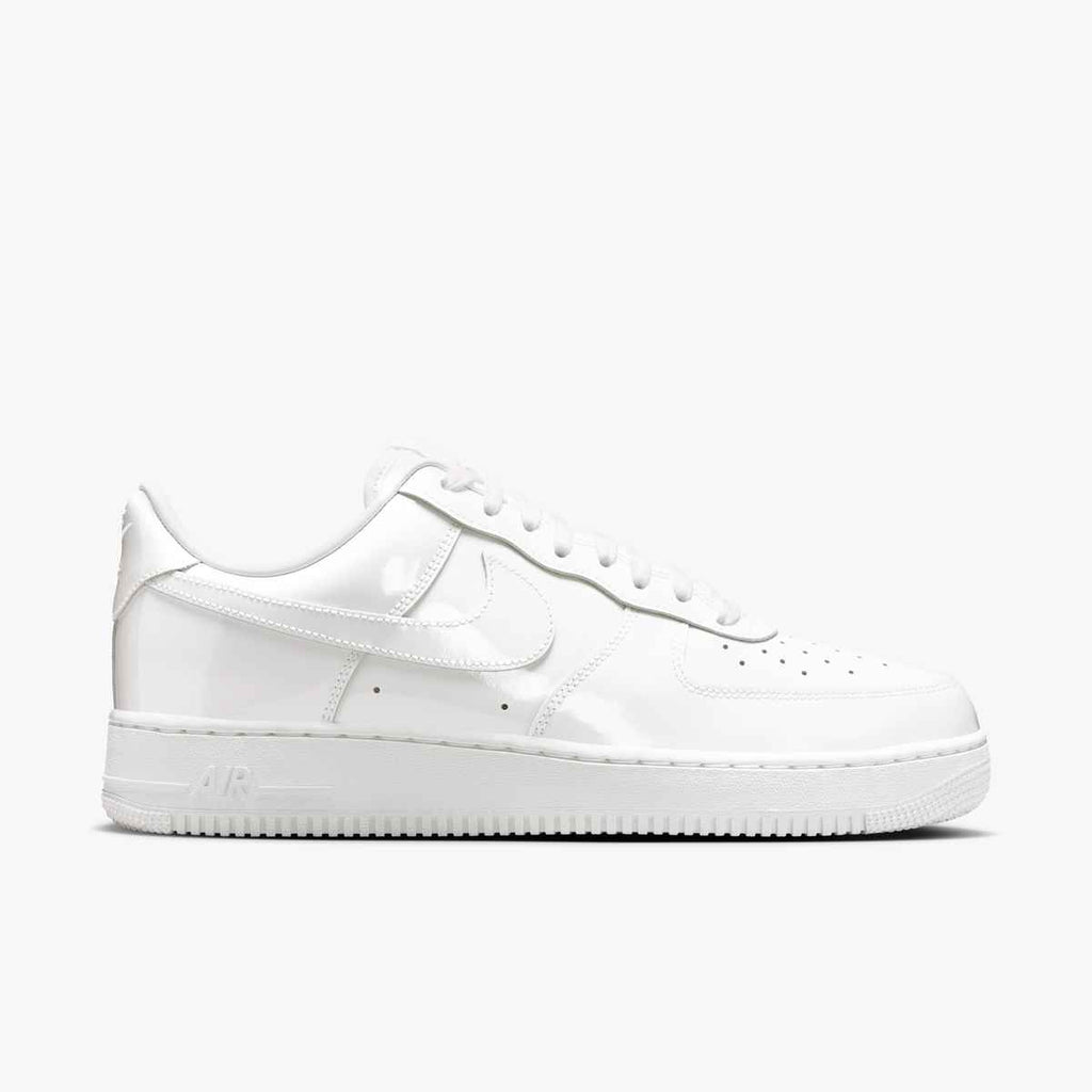 Men's Nike Air Force 1 '07 "Patent Leather Triple White"