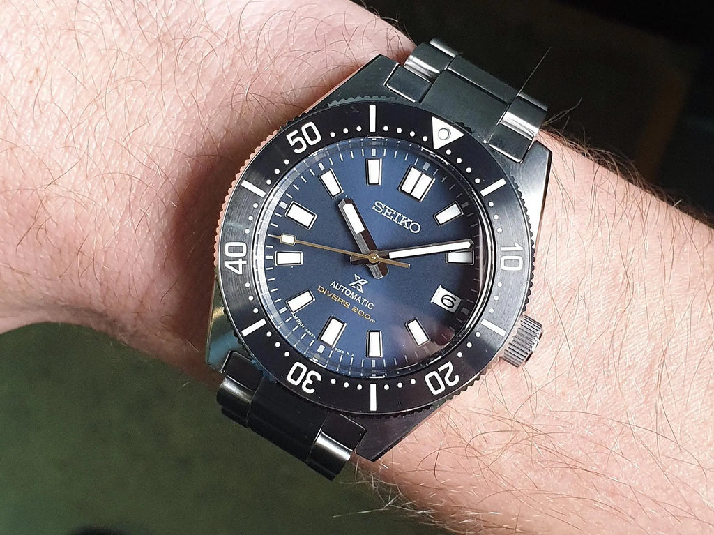 Seiko Prospex Automatic 1965 Dive 55th Anniversary Limited Edtion Blue Dial Silver Steel Strap Watch For Men - SPB149J1 wholesalehk.shop
